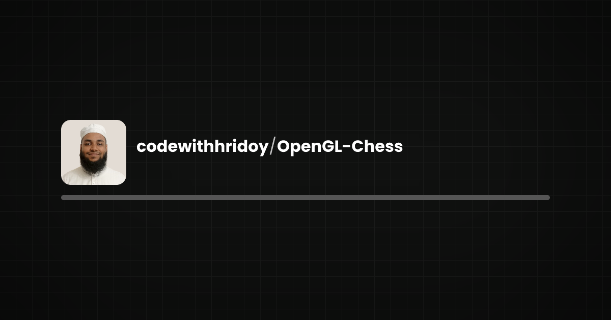 Preview of OpenGL-Chess