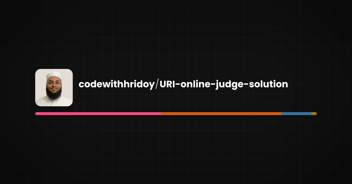 Preview of URI-online-judge-solution
