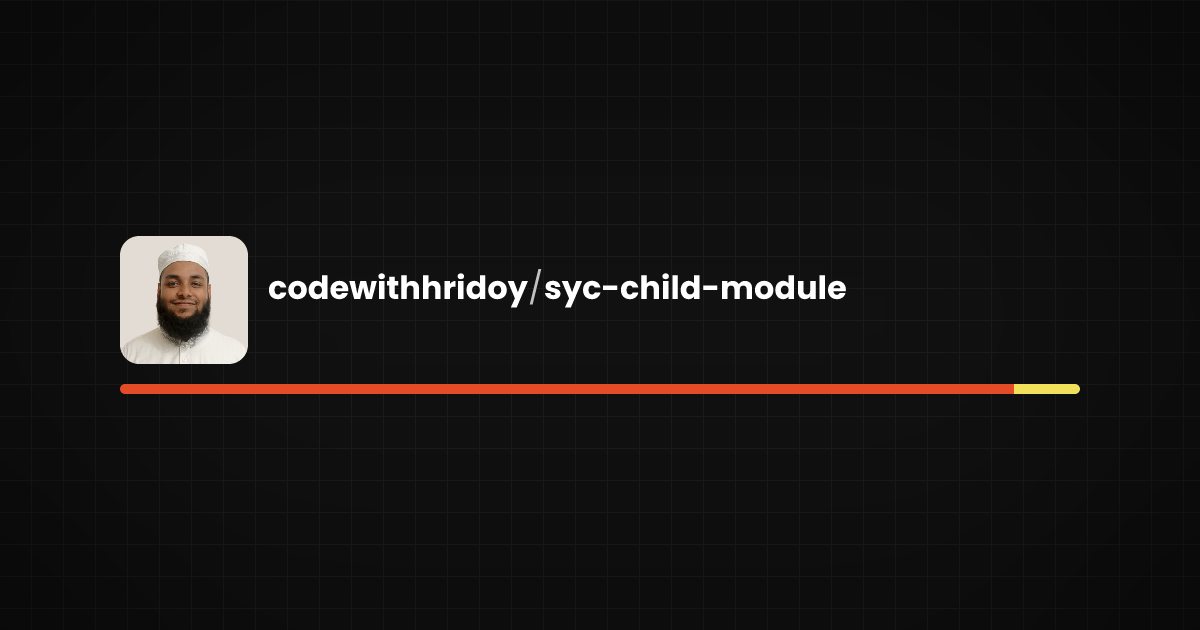 Preview of syc-child-module