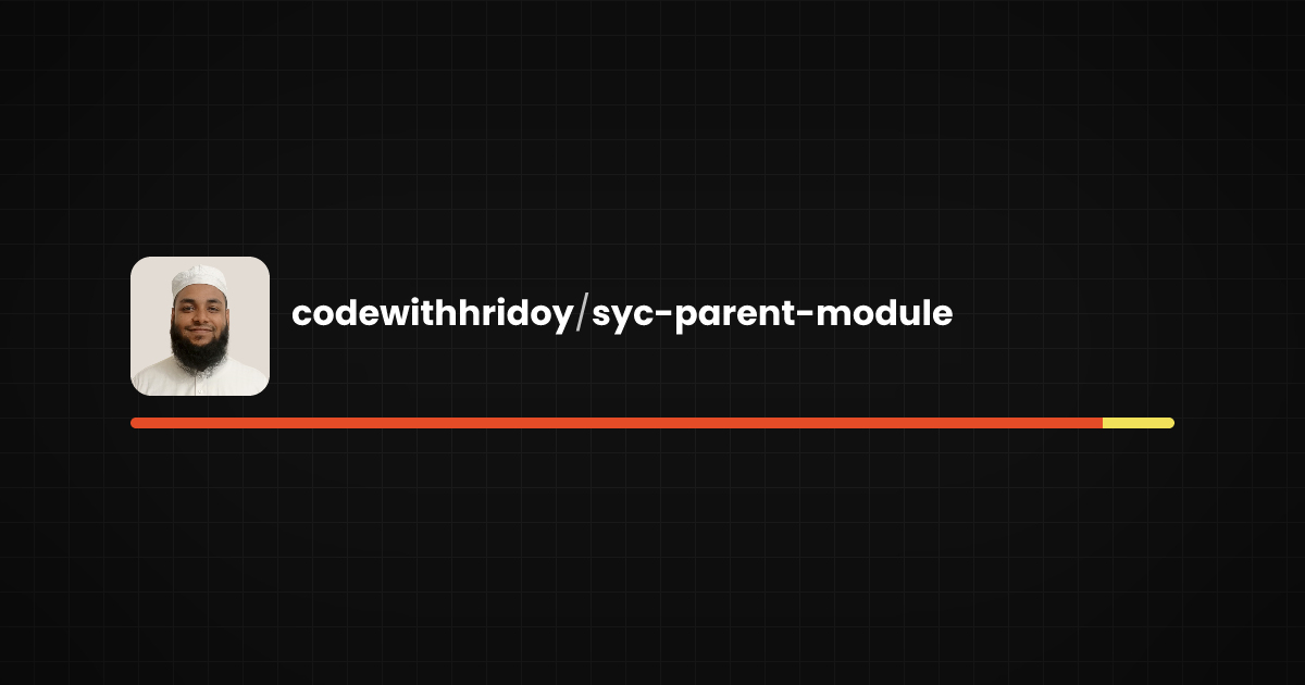 Preview of syc-parent-module