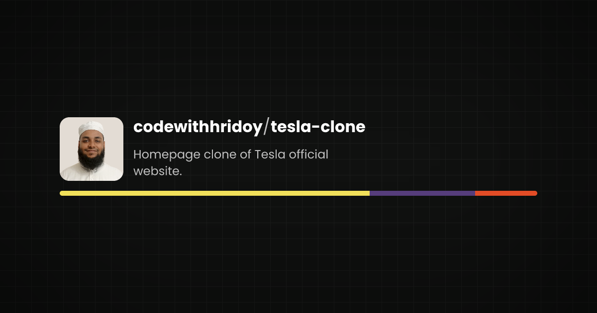 Preview of tesla-clone